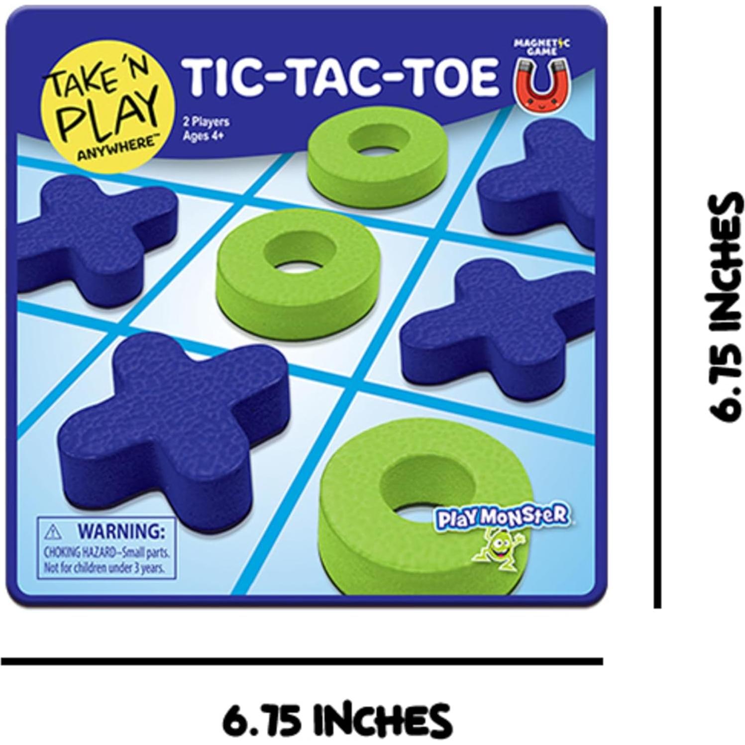 Juego de Mesa Magnético Tic-Tac-Toe Take N Play 17 cm