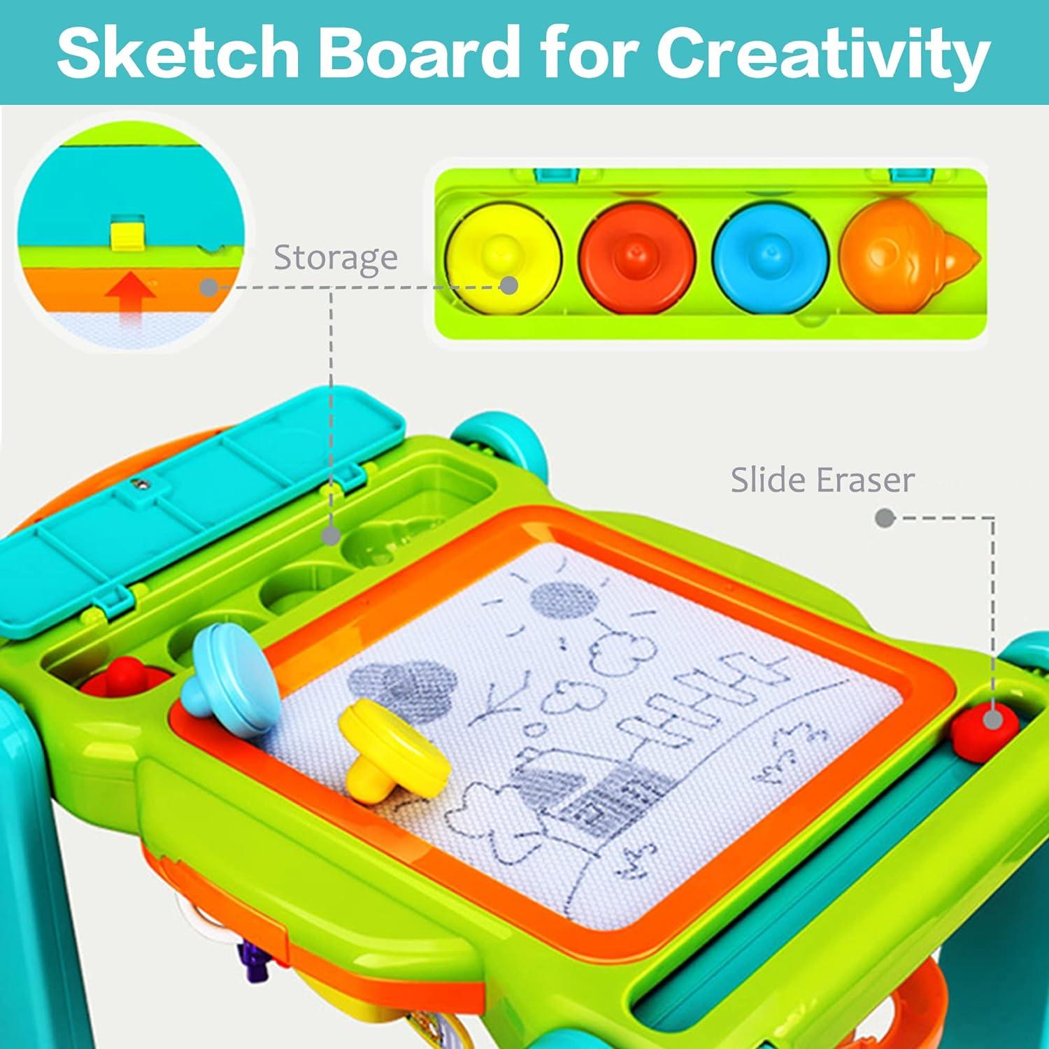 Andador 3 en 1 iPlay, iLearn para Bebés con Música y Luz