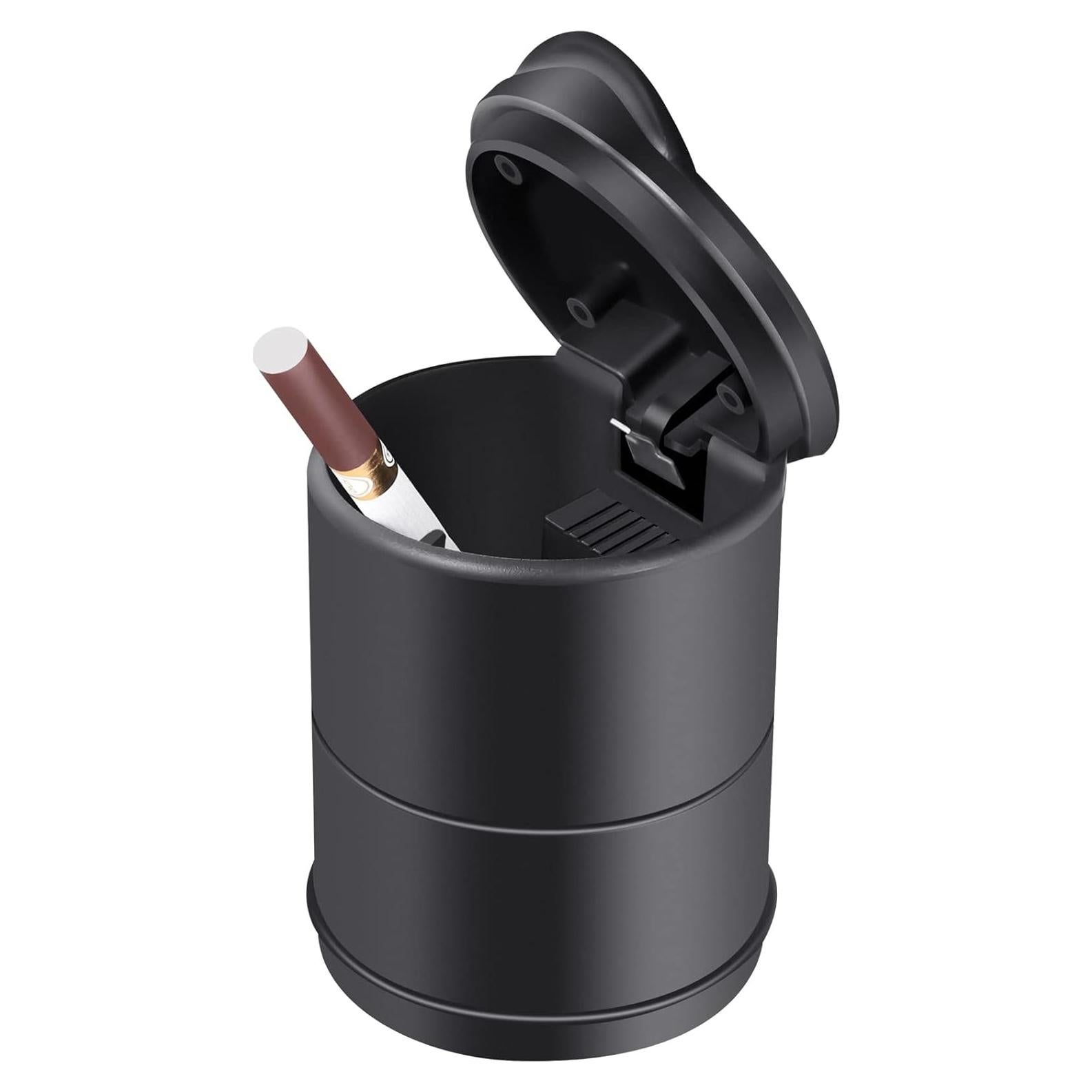 Cenicero de coche portátil Genérico con tapa a prueba de olores