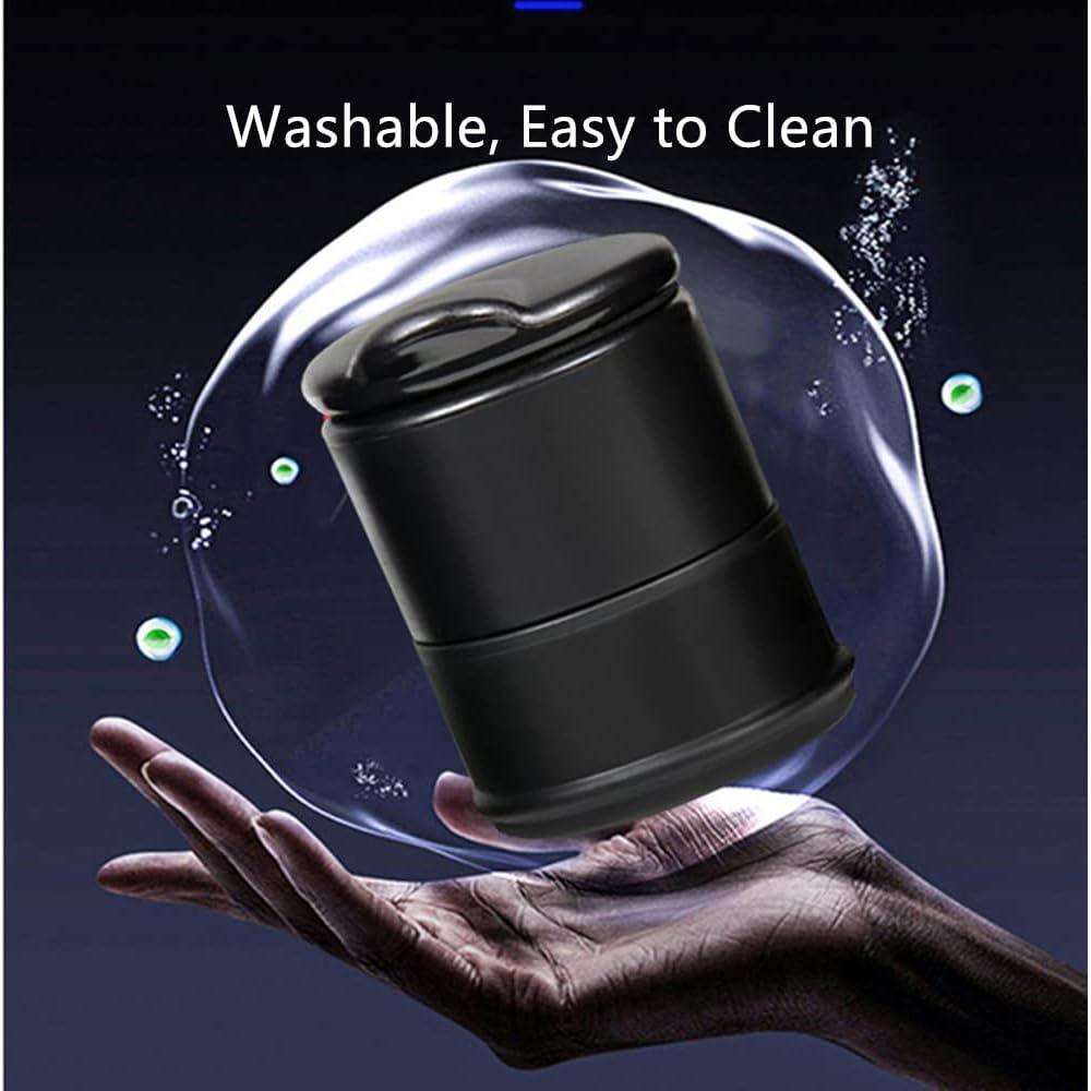 Cenicero de coche portátil Genérico con tapa a prueba de olores