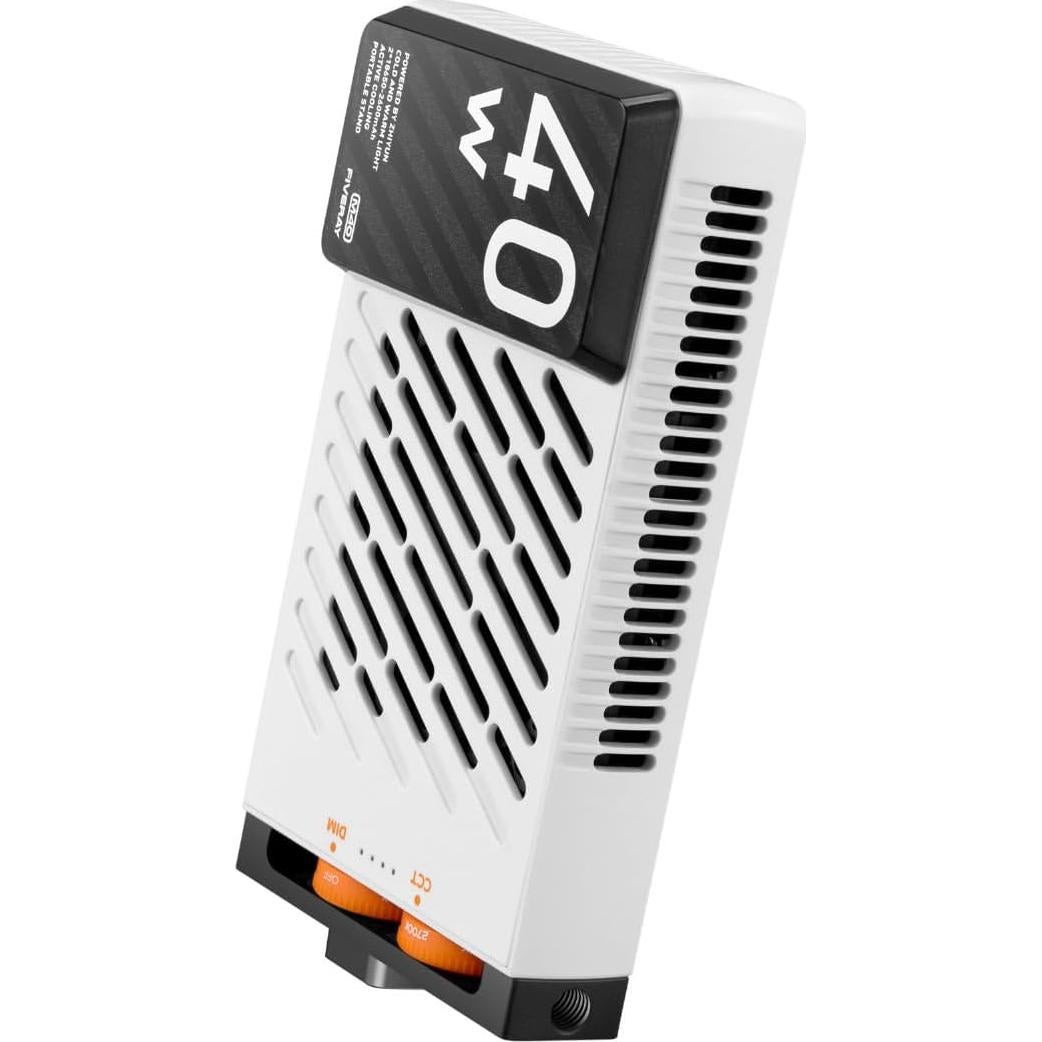 Combo Micrófono Inalámbrico Hollyland Lark M2S + Luz LED Zhiyun FIVERAY M40 + Agarre Koah + Estuche Maxell