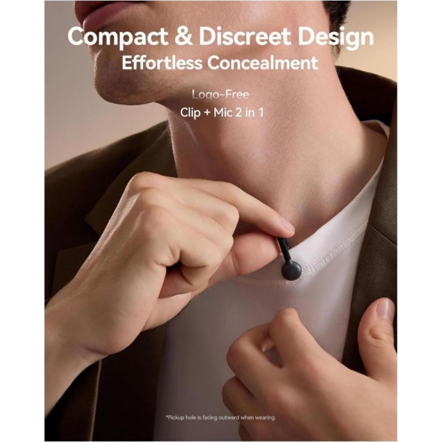 Combo Micrófono Inalámbrico Hollyland Lark M2S + Luz LED Zhiyun FIVERAY M40 + Mango Koah + Estuche Maxell