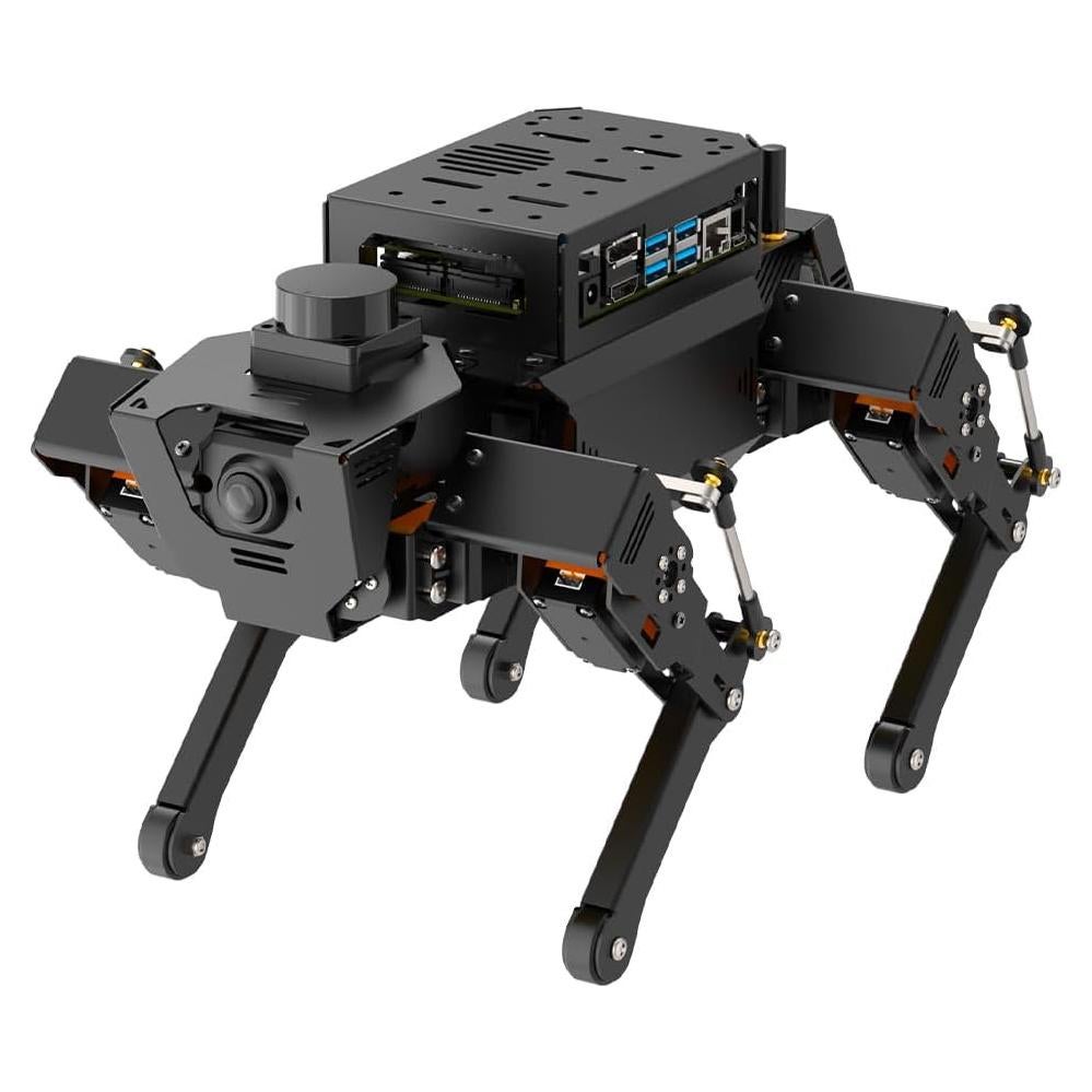Perro Robot Cuadrúpedo HiWonder Rospug con AI y SLAM