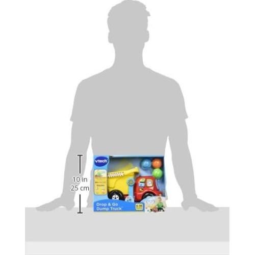 Camión de Volteo VTech 80-166500 Amarillo Interactivo