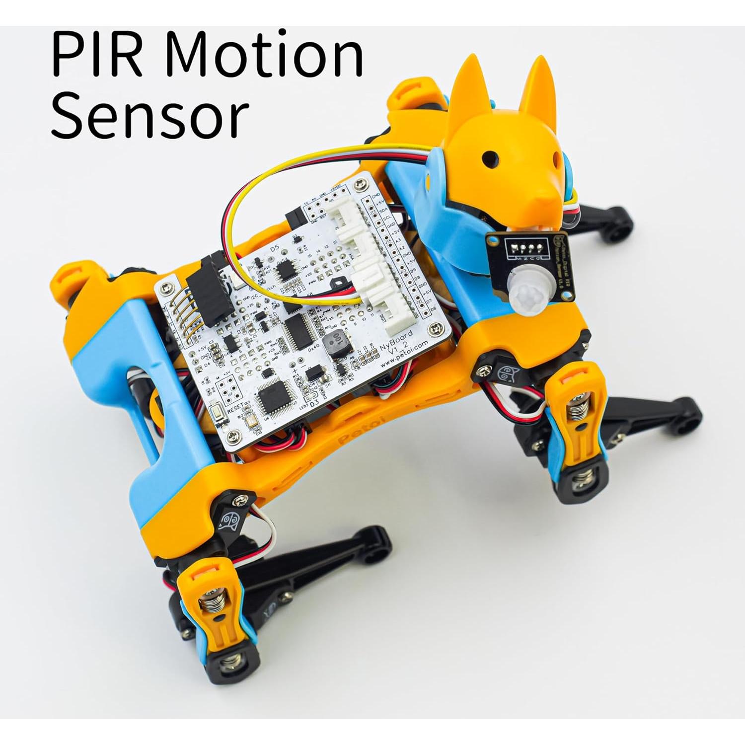 Paquete de Sensores Petoi para Robótica - Luz, Tacto, Movimiento, Distancia