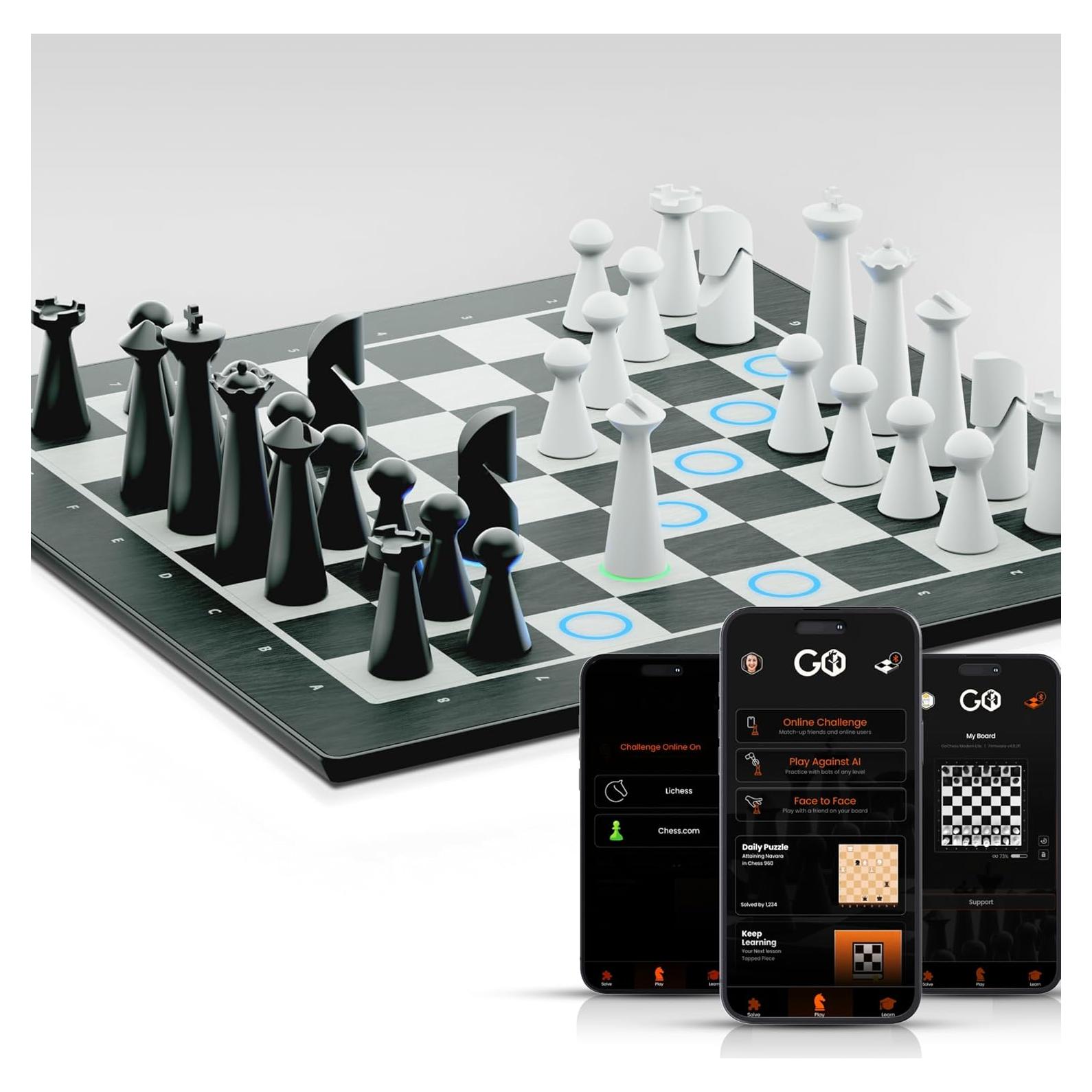 GoChess Mini - Juego de Ajedrez Electrónico AI 2.84 kg