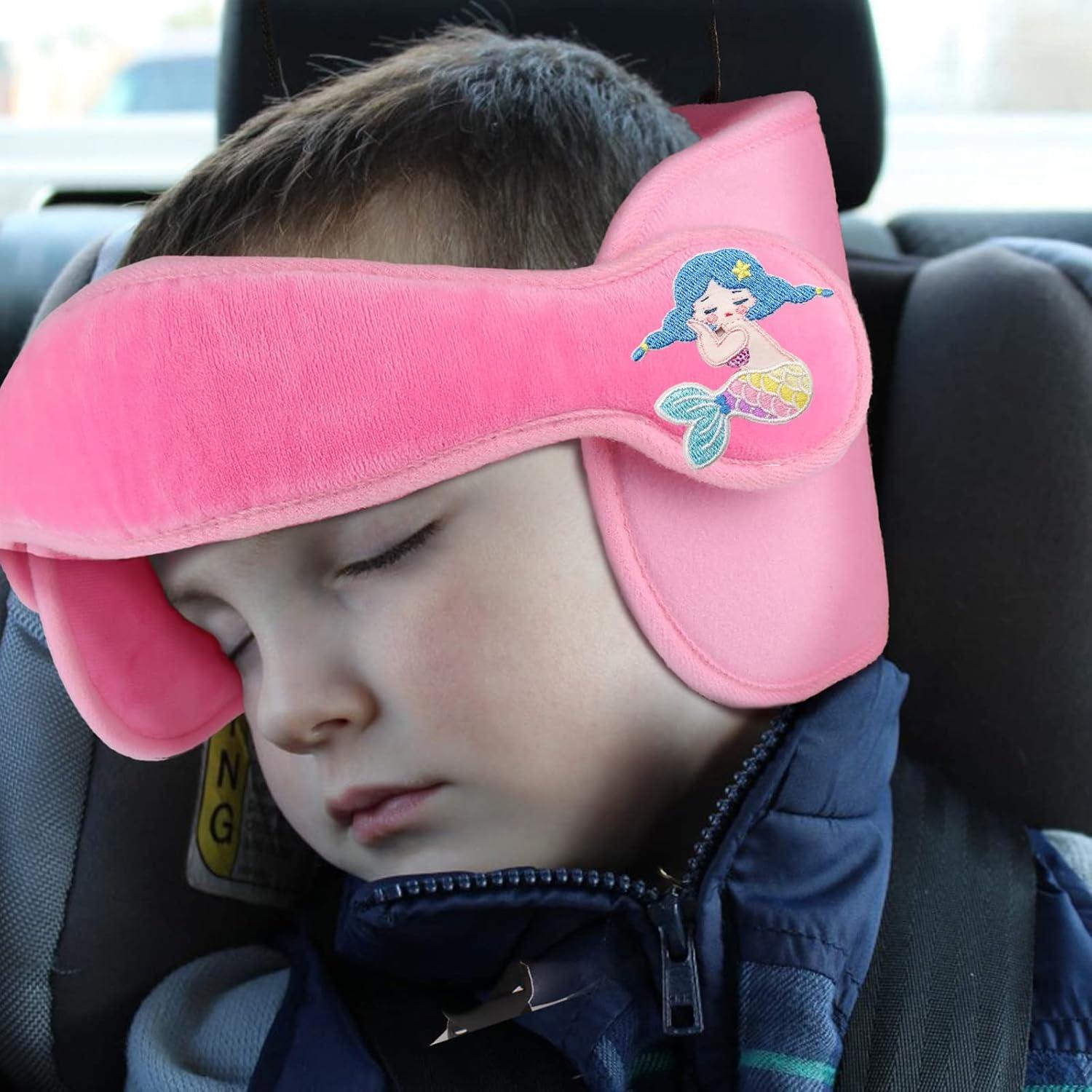 Soporte de Cabeza para Auto LETTON Niños Rosa Sirena