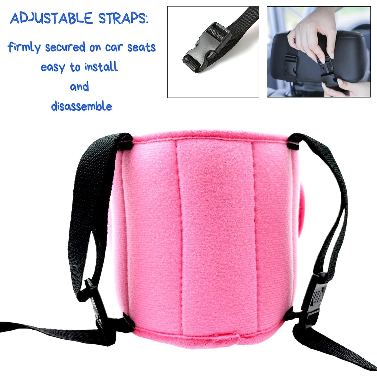 Soporte de Cabeza para Auto LETTON Niños Rosa Sirena