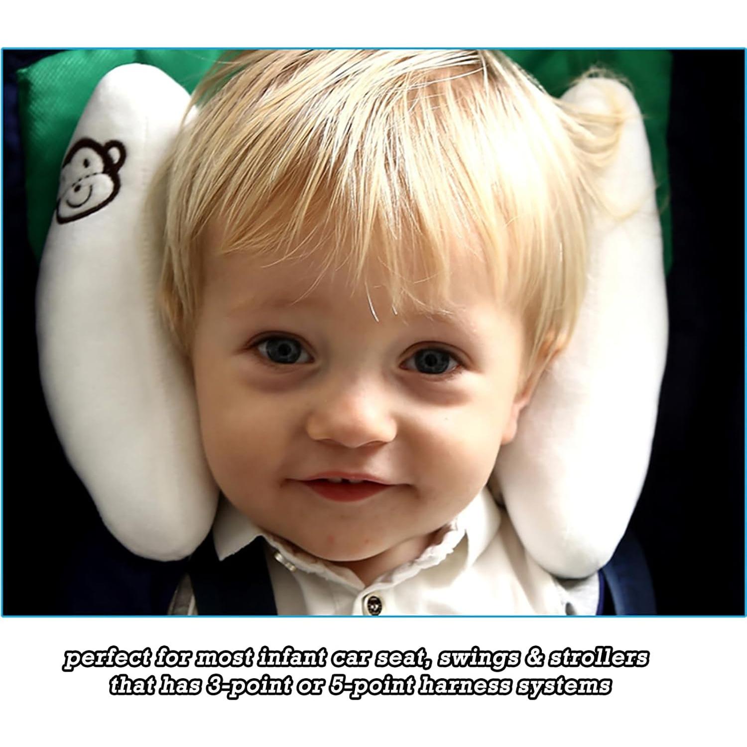 Almohada de Viaje Ajustable para Bebés xH007 - Soporte Cabeza