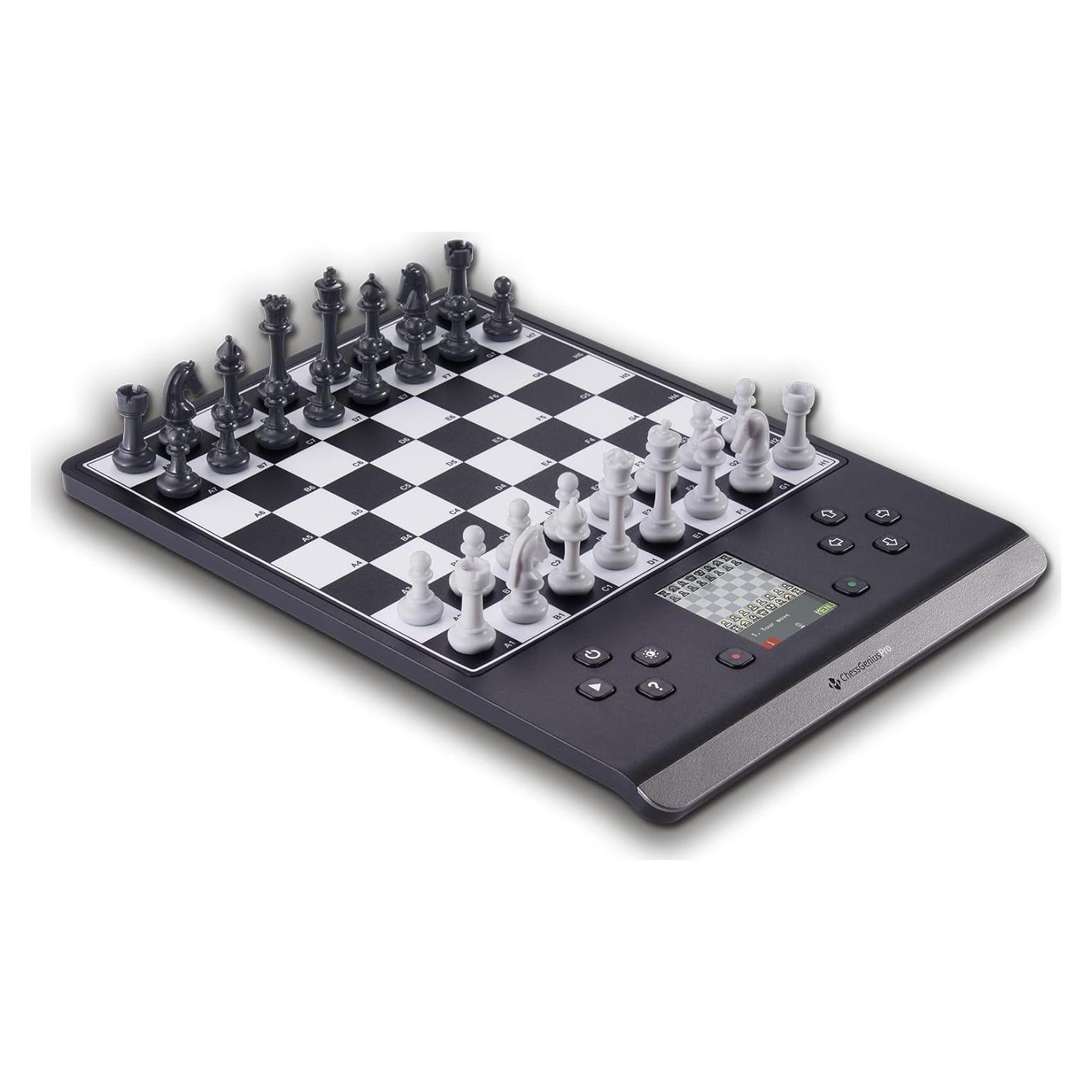Juego de Ajedrez Electrónico Millennium ChessGenius - 1-2 Jugadores - Piezas Magnéticas