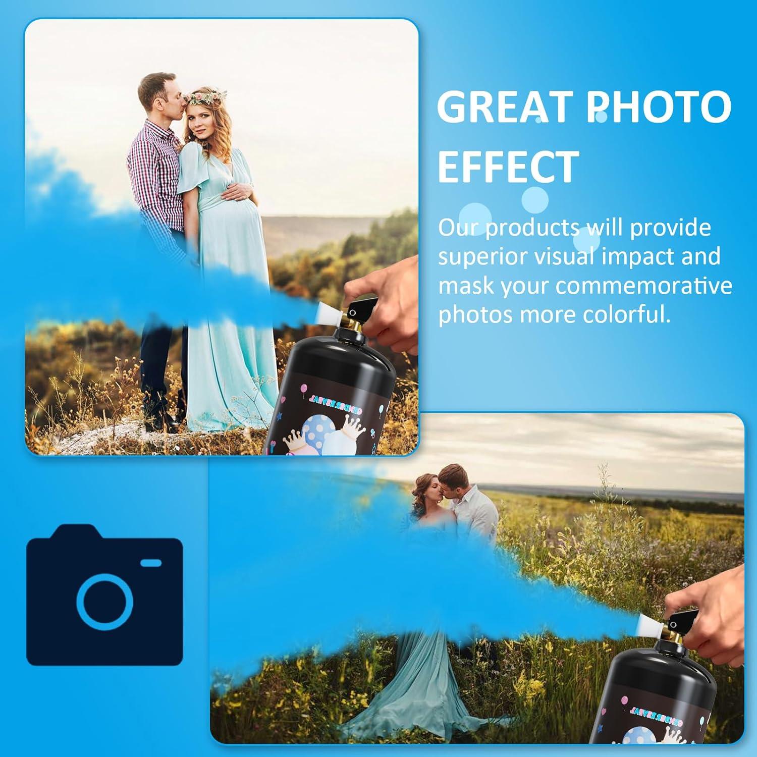 Extintor Revelación de Género Azul Gigante - 2 Paquetes