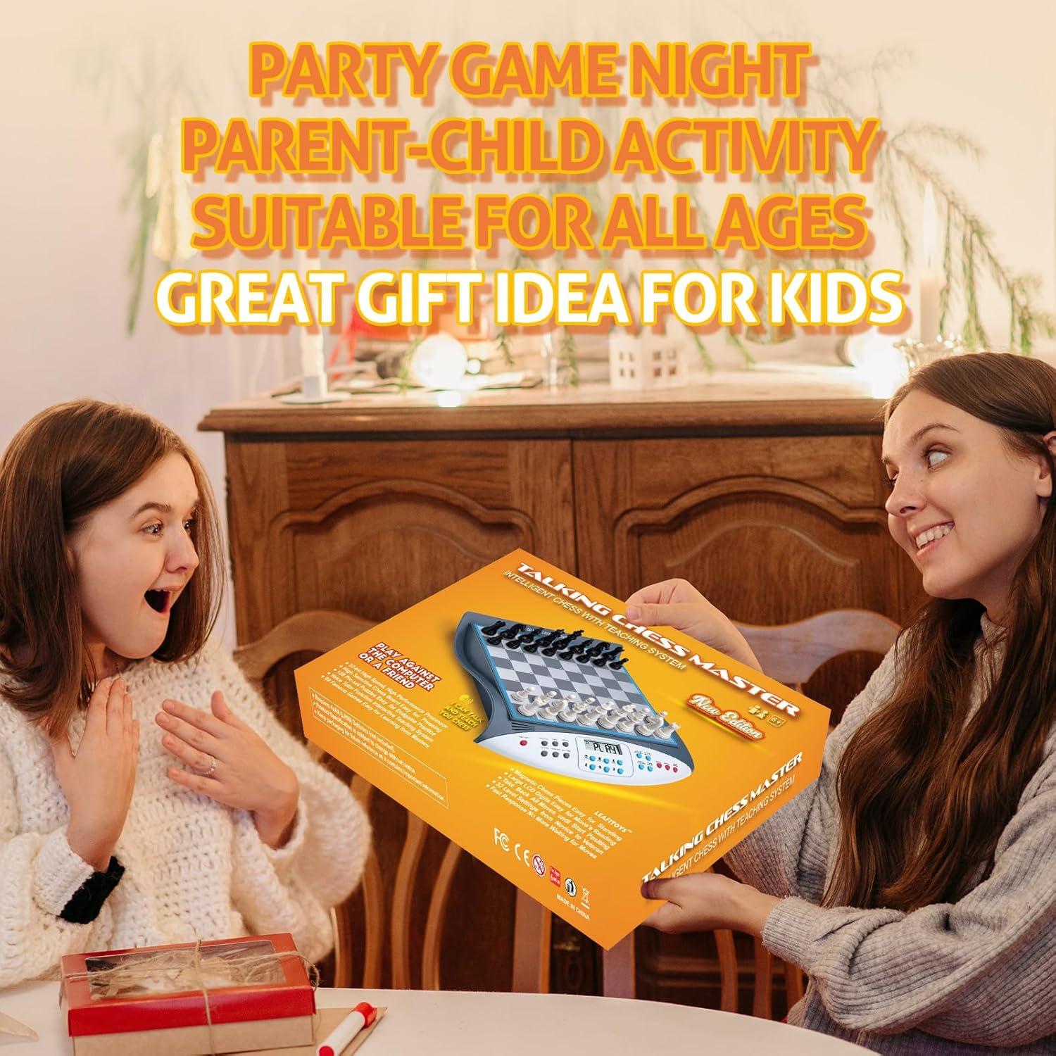 Juego de Ajedrez Electrónico Leafitoys Maestro Hablante ELO 2000