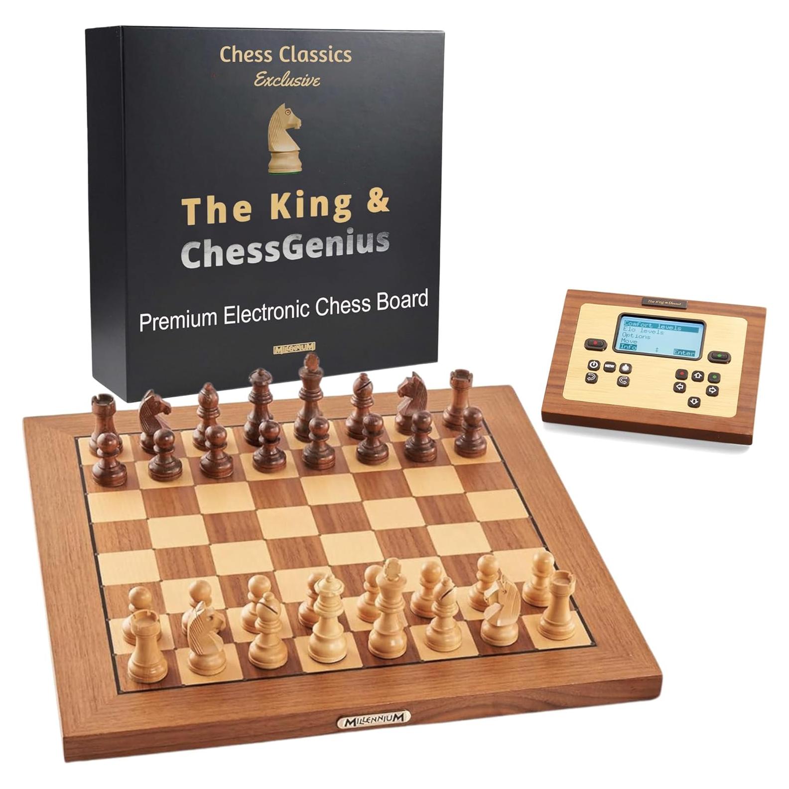 Juego de Ajedrez Electrónico Millennium M828 - Tablero 40cm