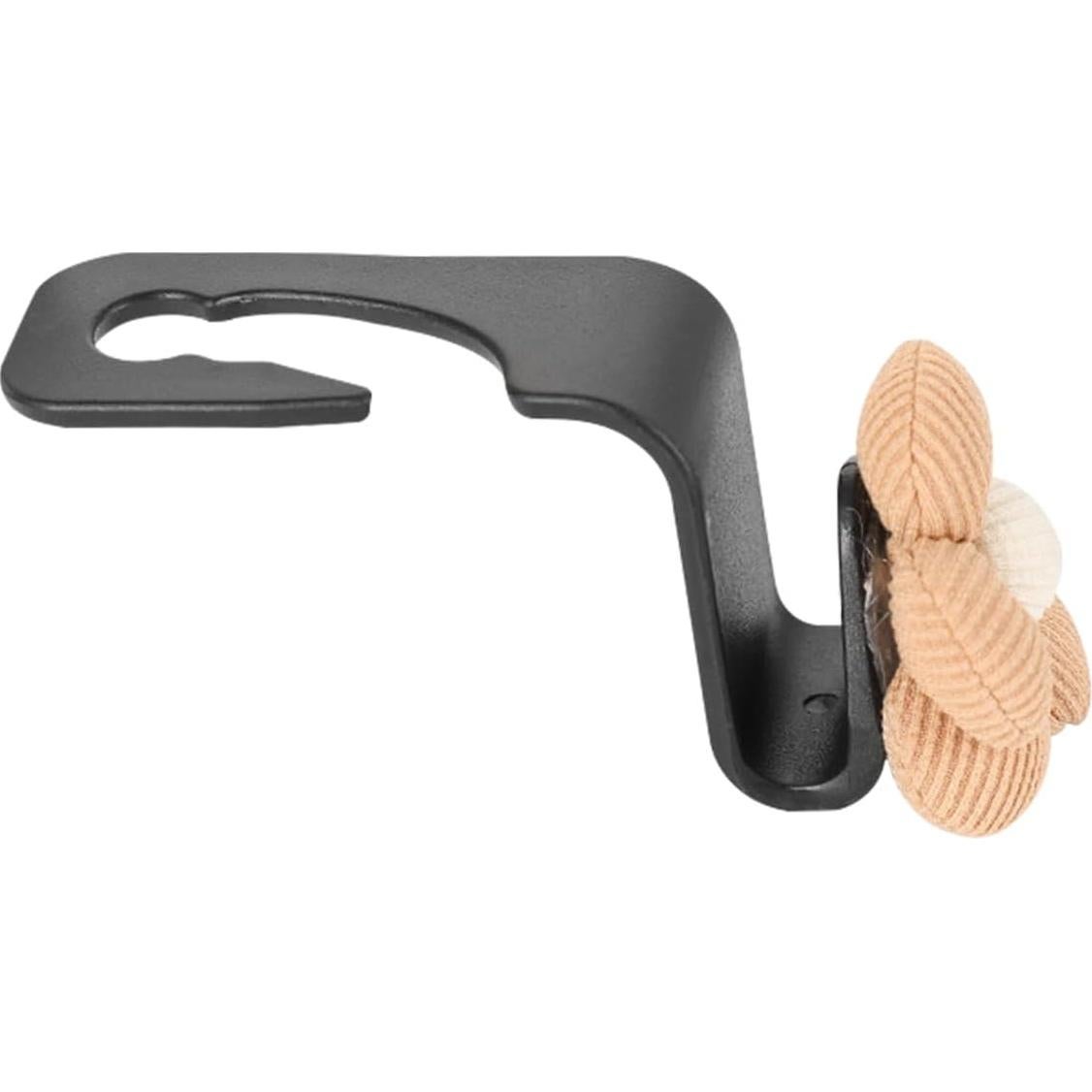 Ganchos para Reposacabezas de Coche KHGUZ Beige/Blanco 4Pcs