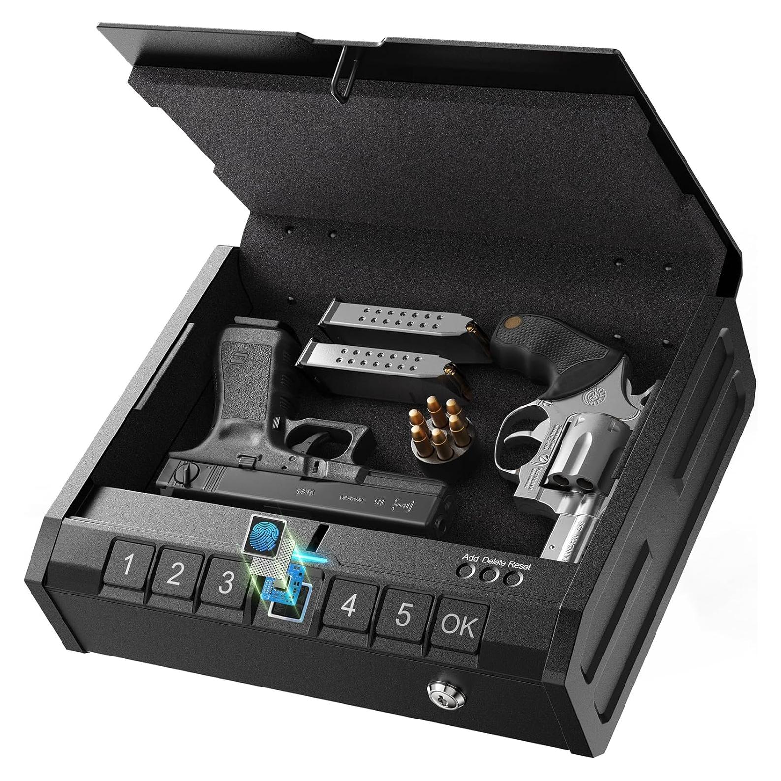 Caja Fuerte Biométrica ONNAIS Iron SE para Pistolas