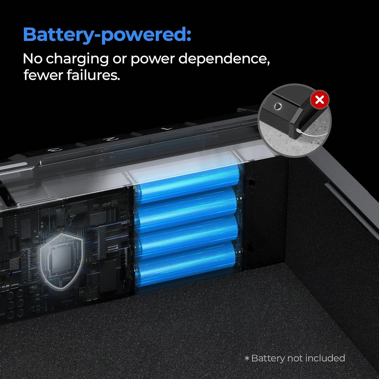 Caja Fuerte Biométrica ONNAIS Iron SE para Pistolas