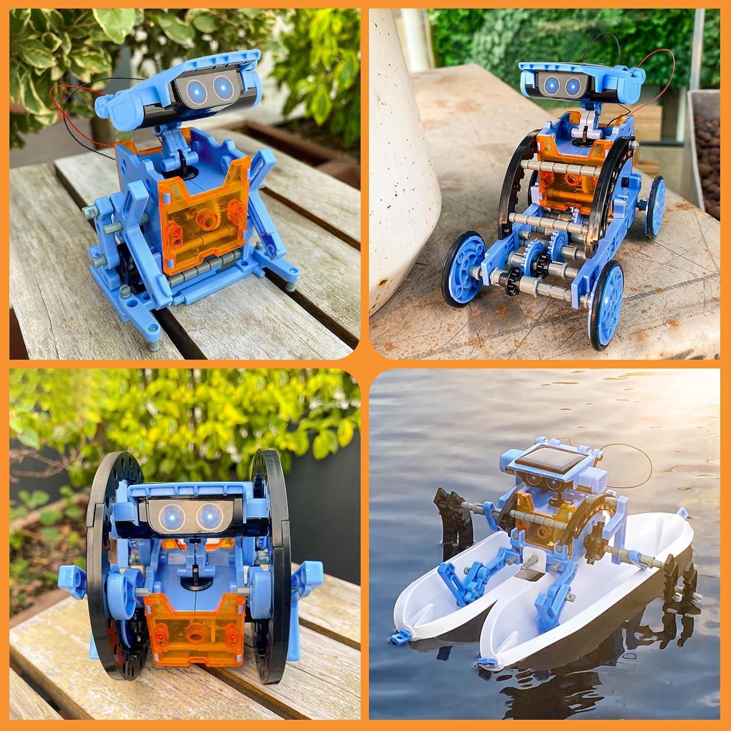 Sillbird Kit Educativo Robot Solar 12 en 1 para Niños 8-13 Años