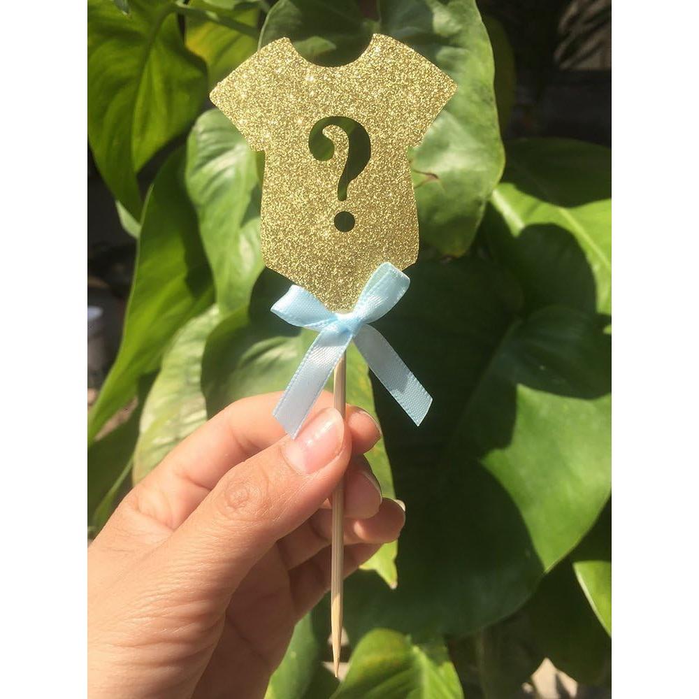 Adornos de Cupcake Alissar 30 Piezas Revelación de Género