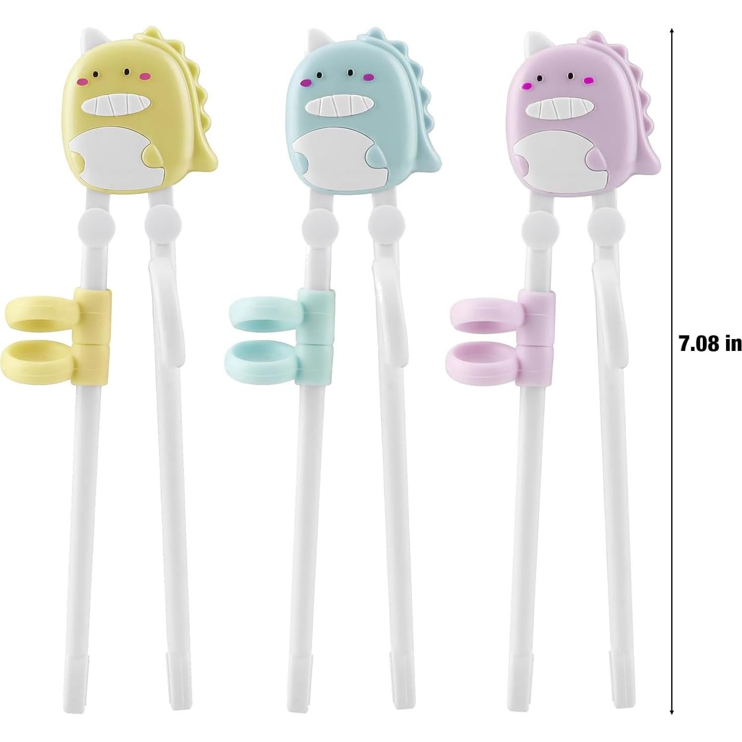 Palillos de Dinosaurio PandaEar para Niños - Set de 3