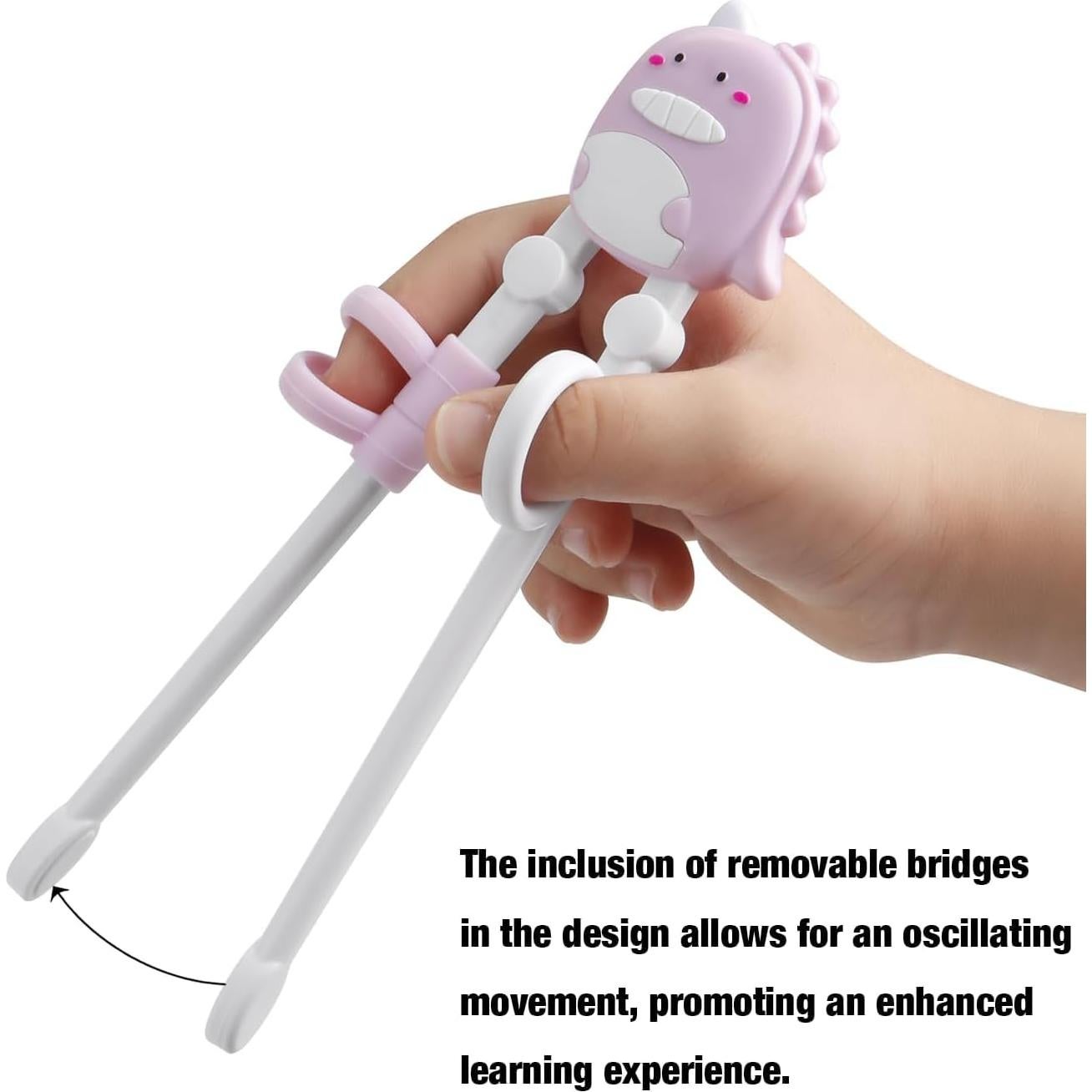 Palillos de Dinosaurio PandaEar para Niños - Set de 3