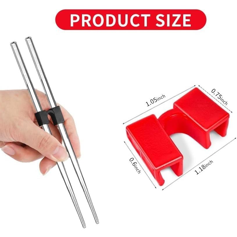 10 Ayudantes Reutilizables de Palillos QUANFULTEC para Entrenamiento