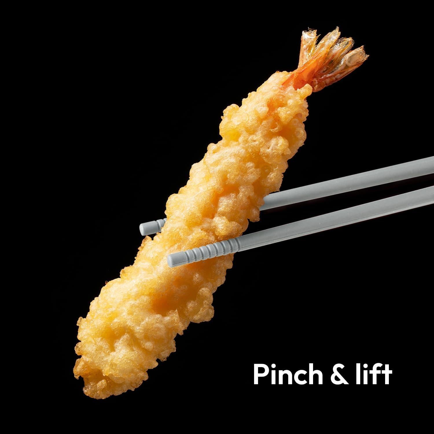 Palillos de Cocina de Silicona Carrotez 30.99 cm Gris Nube