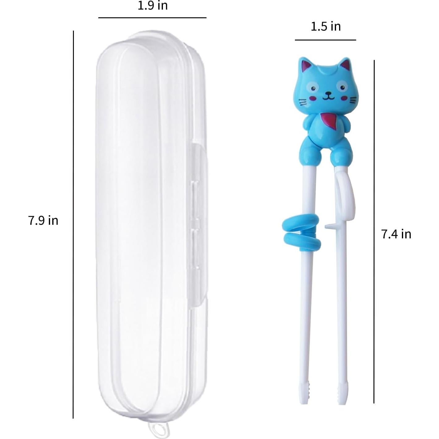 Palillos de Entrenamiento para Niños Bolonie Azul 18.74 cm