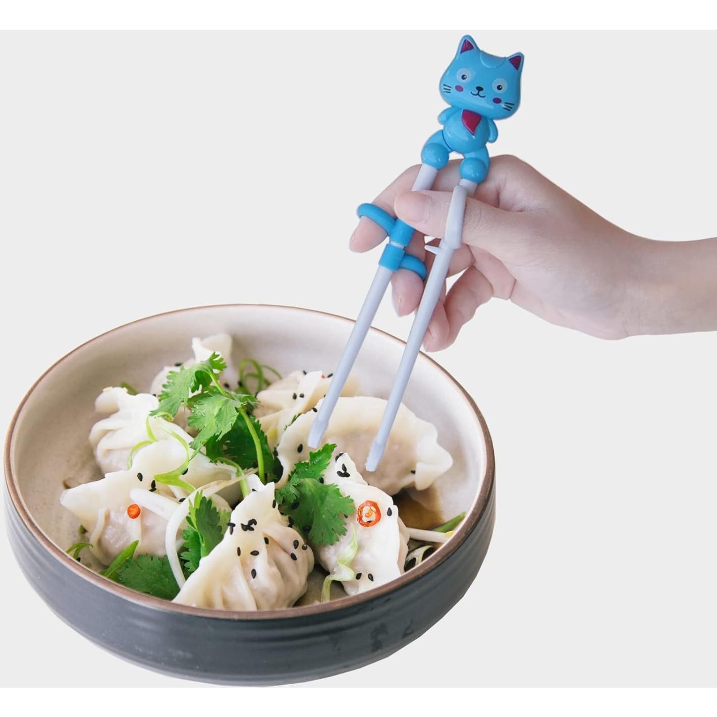 Palillos de Entrenamiento para Niños Bolonie Azul 18.74 cm