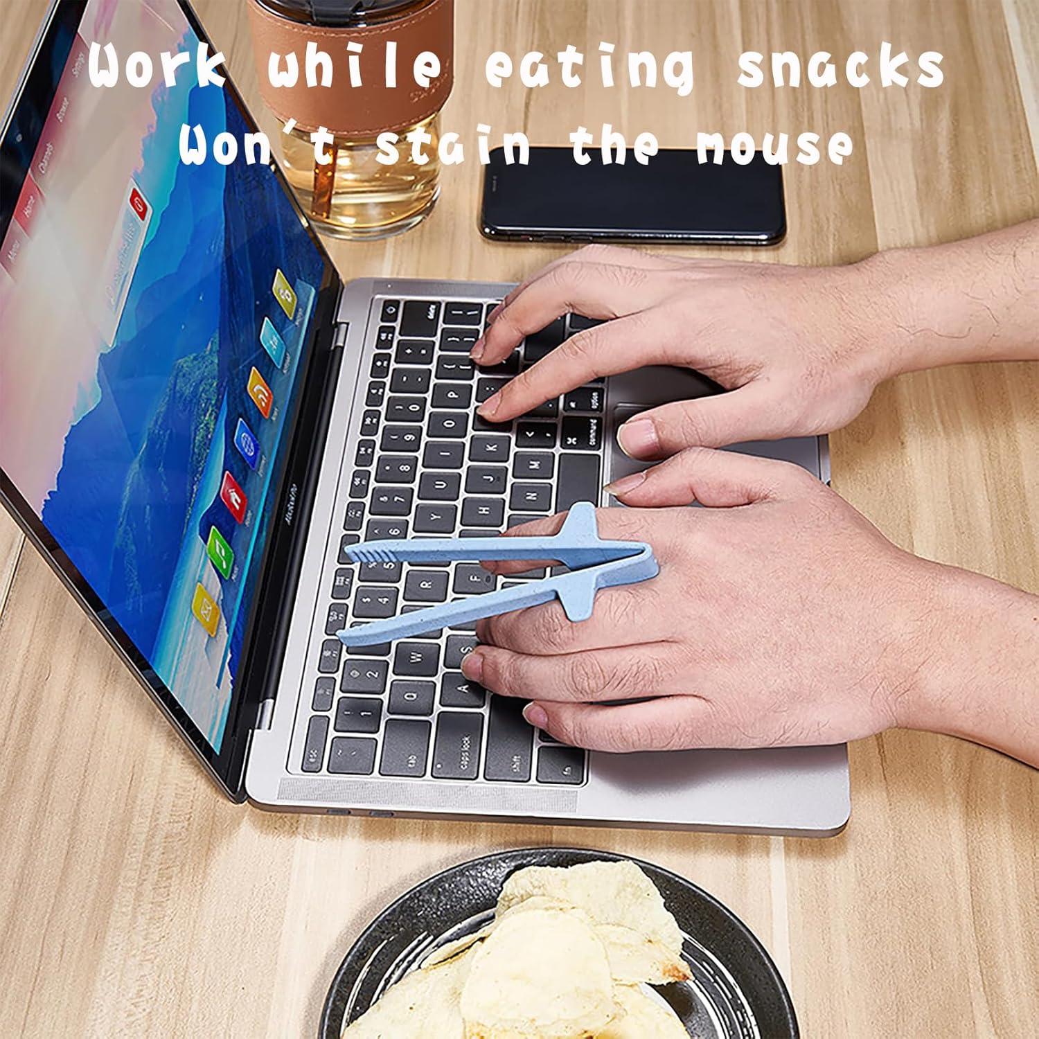 Palillos de Dedo Gamer Denple 9 Piezas 9 Colores 14 cm