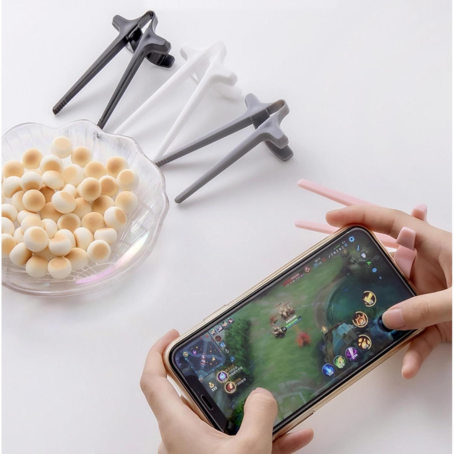 Palillos para Dedos Gamer Denple 6 Pcs 4 Colores 14 cm