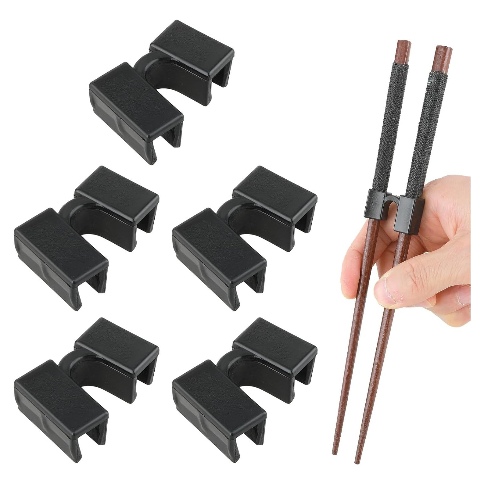 Ayudante de Palillos Reutilizables Mabor 5 Piezas Negro