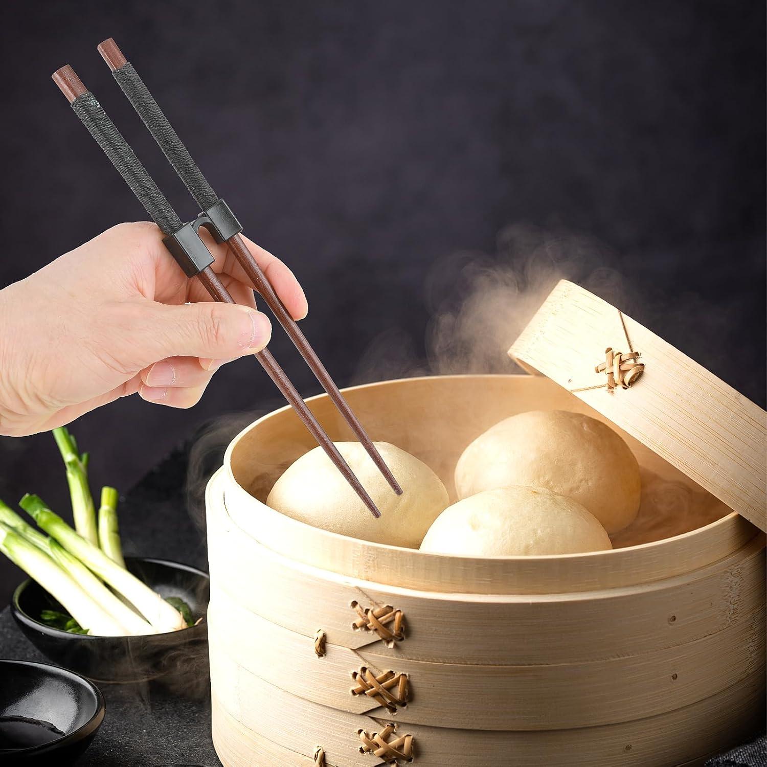 Ayudante de Palillos Reutilizables Mabor 5 Piezas Negro