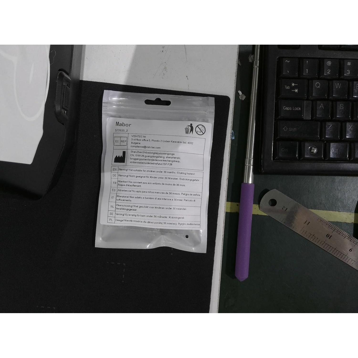 Ayudante de Palillos Reutilizables Mabor 5 Piezas Negro