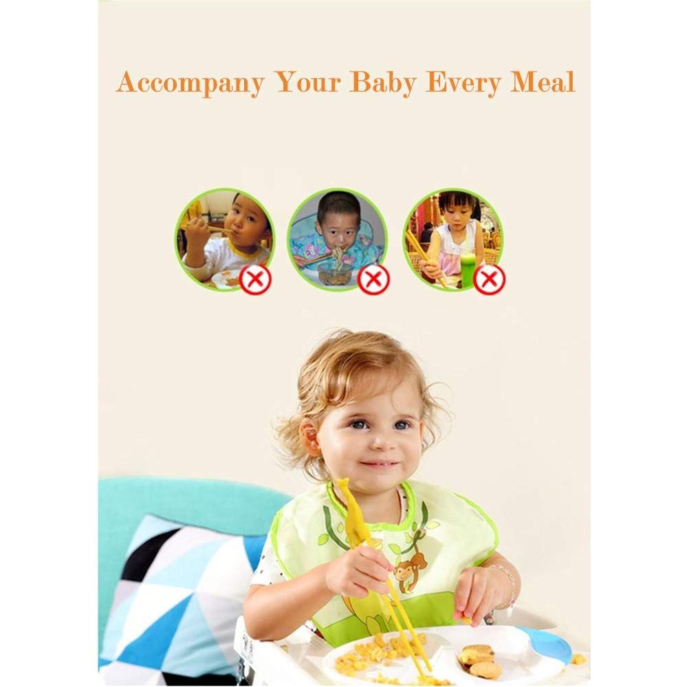 Palillos de Entrenamiento para Niños Greenleaf 4 Piezas