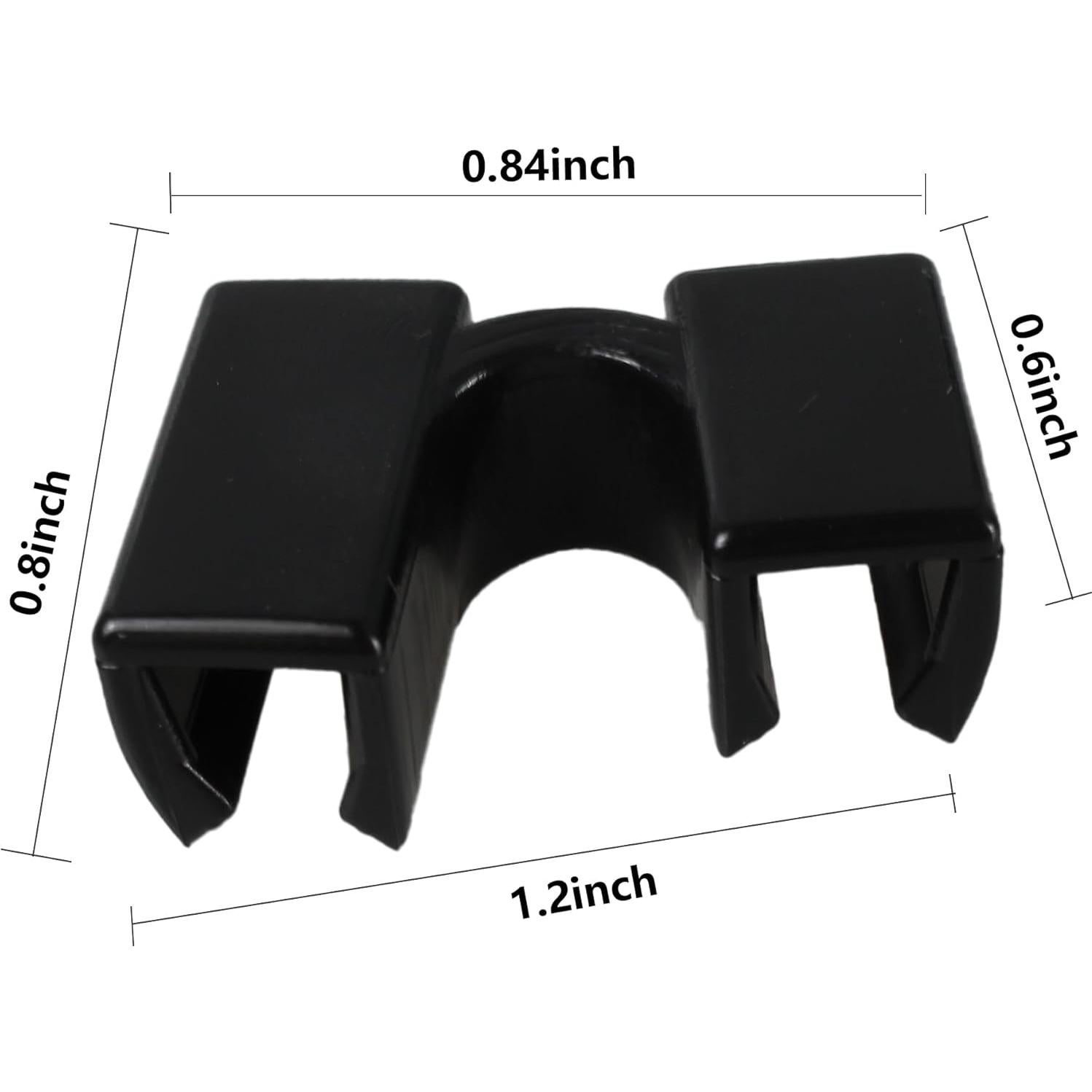 5 Pares de Ayudantes Reutilizables para Palillos - Negro