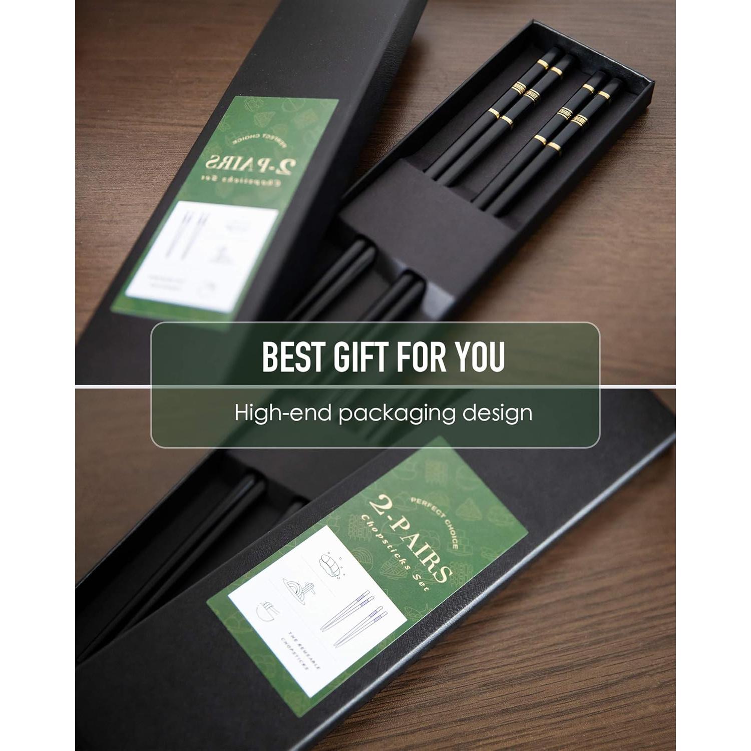 Palillos reutilizables de fibra de vidrio YUNDUOJIA 24 cm