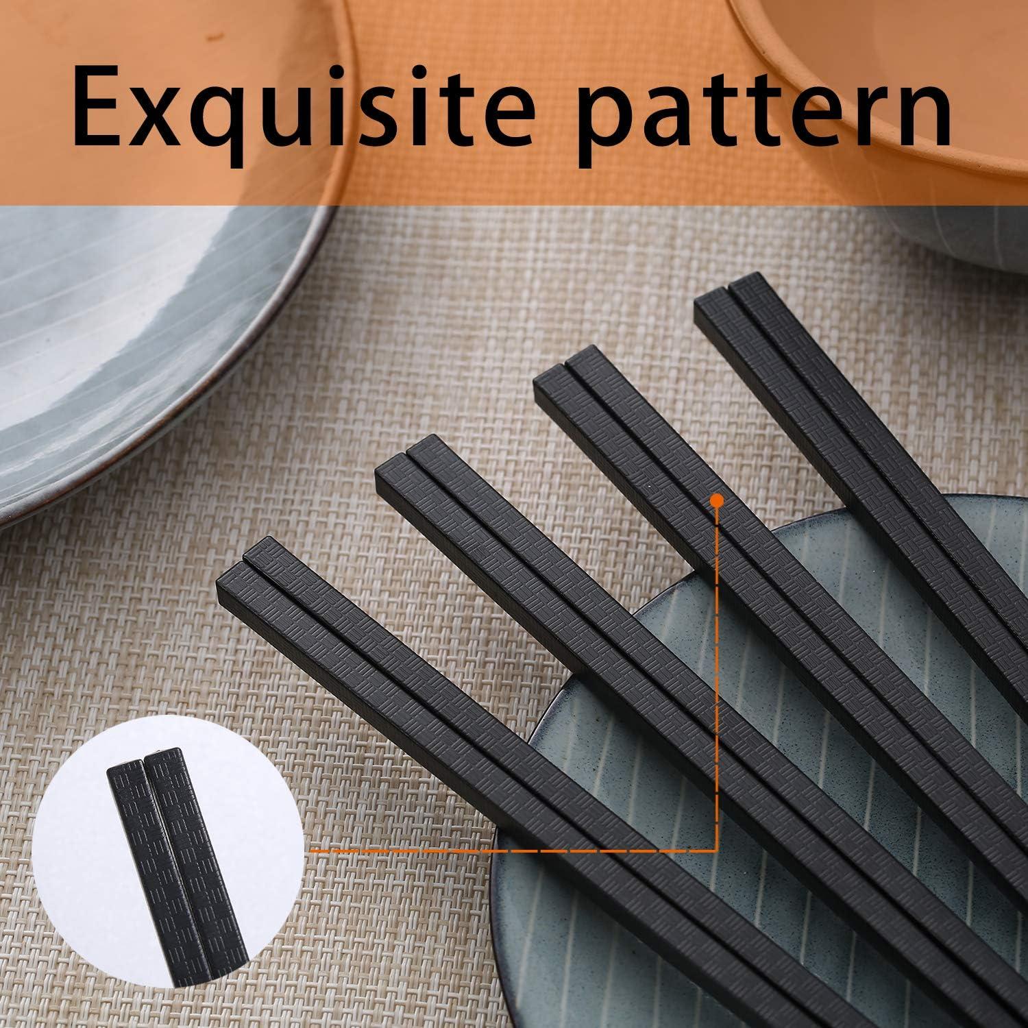 10 Pares de Palillos de Fibra de Vidrio Lusanville 24 cm