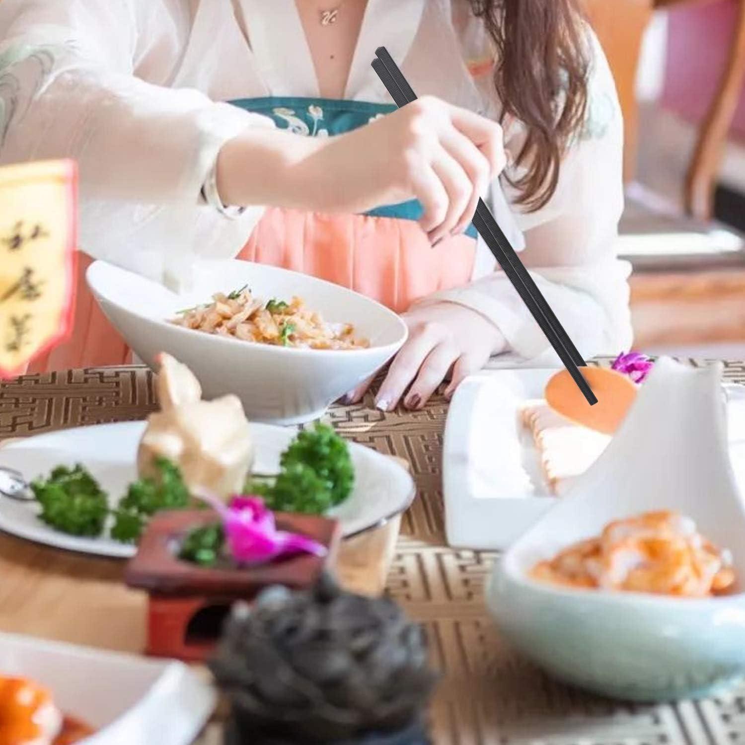 10 Pares de Palillos de Fibra de Vidrio Lusanville 24 cm