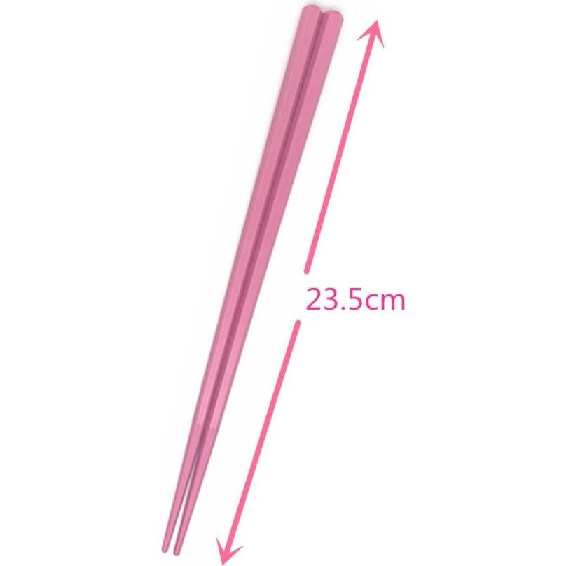 5 Pares de Palillos Reutilizables Koolemon 24 cm Antideslizantes