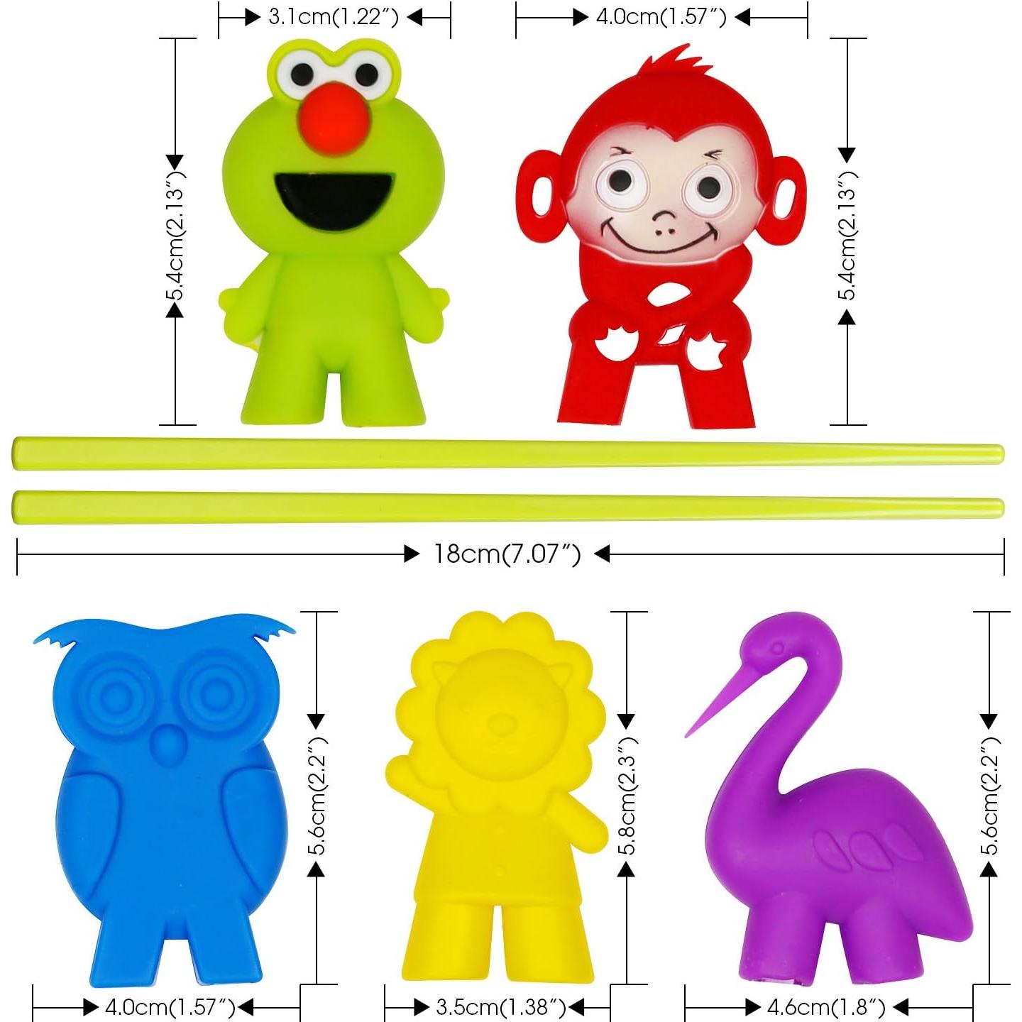 Palillos de Entrenamiento SINGARE - Set 5 Pares para Niños y Adultos