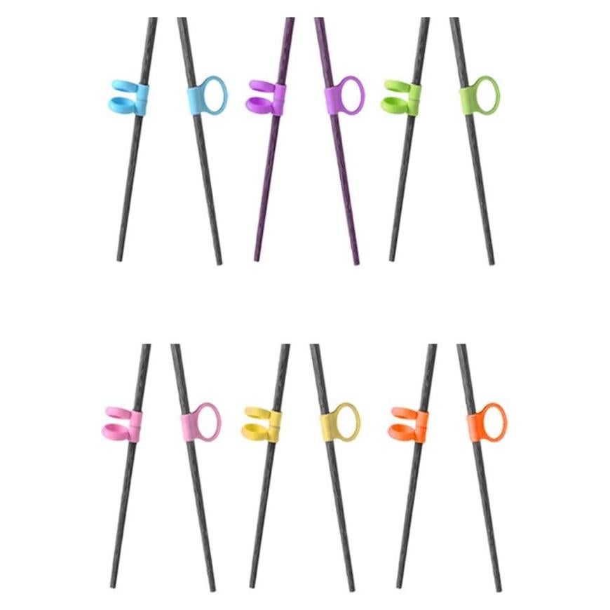 Paquete de 6 Ayudantes de Palillos UgyDuky para Niños y Adultos