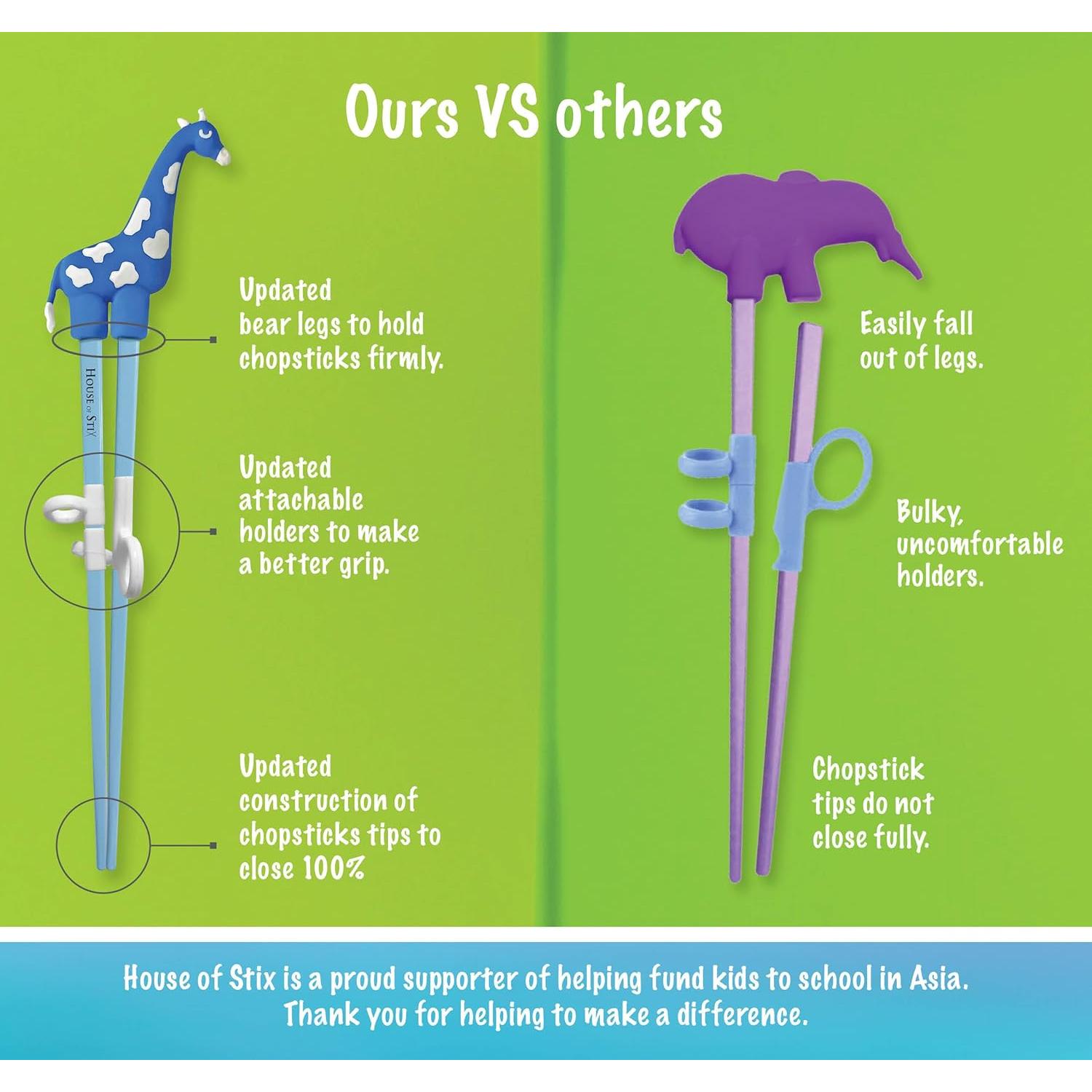 Palillos de entrenamiento House of Stix para niños y adultos