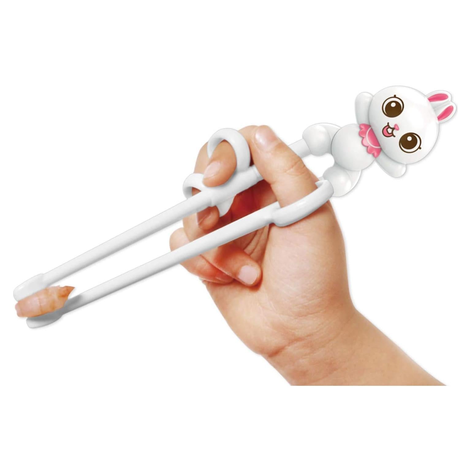 Palillos de Entrenamiento Conejito Blanco Edison 18 cm