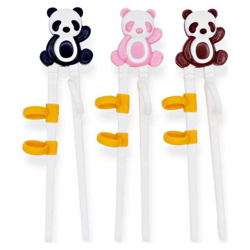 Juego de Palillos Panda para Niños ChaLeeMoo 3 Piezas