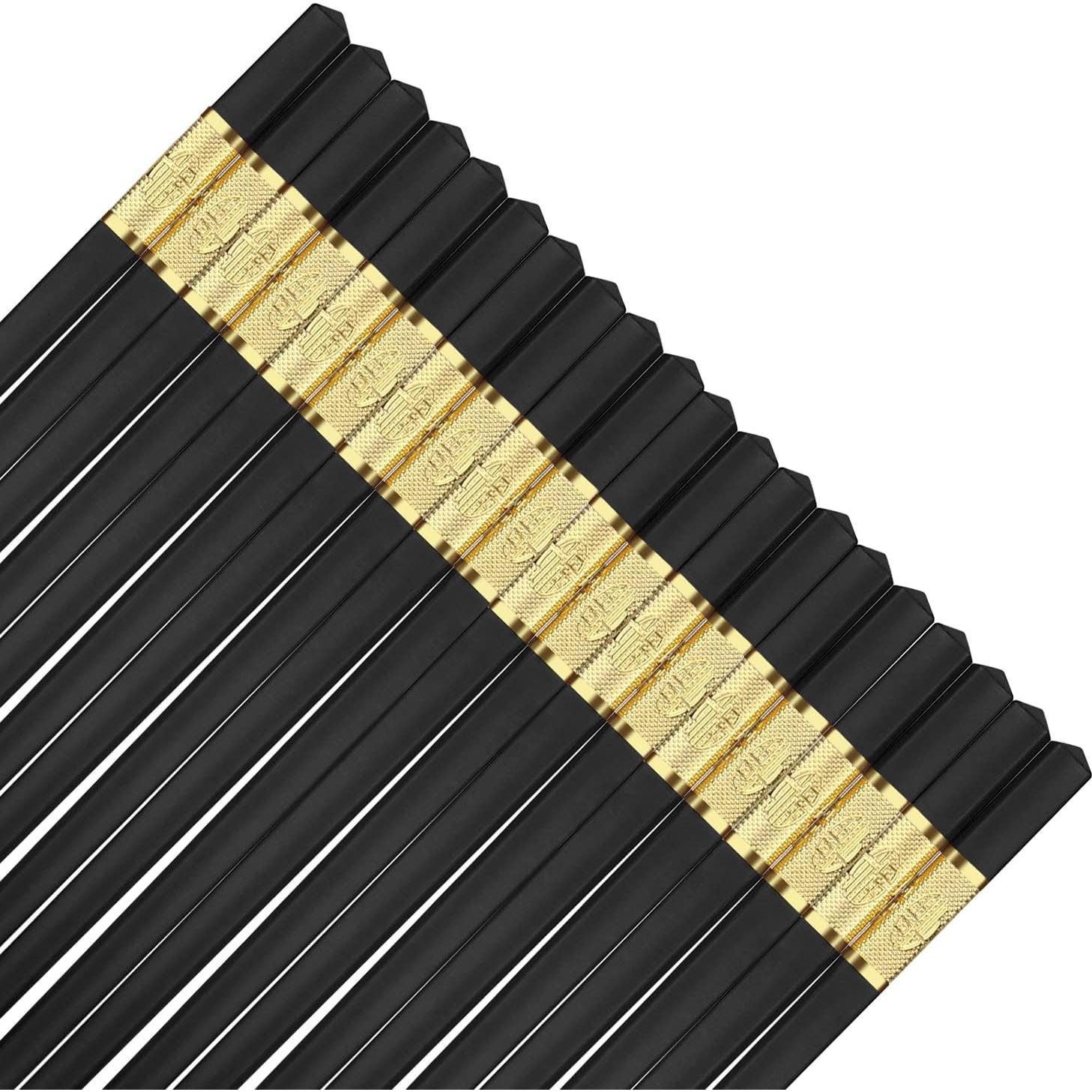 10 Pares Palillos de Fibra de Vidrio Antideslizantes YTLX