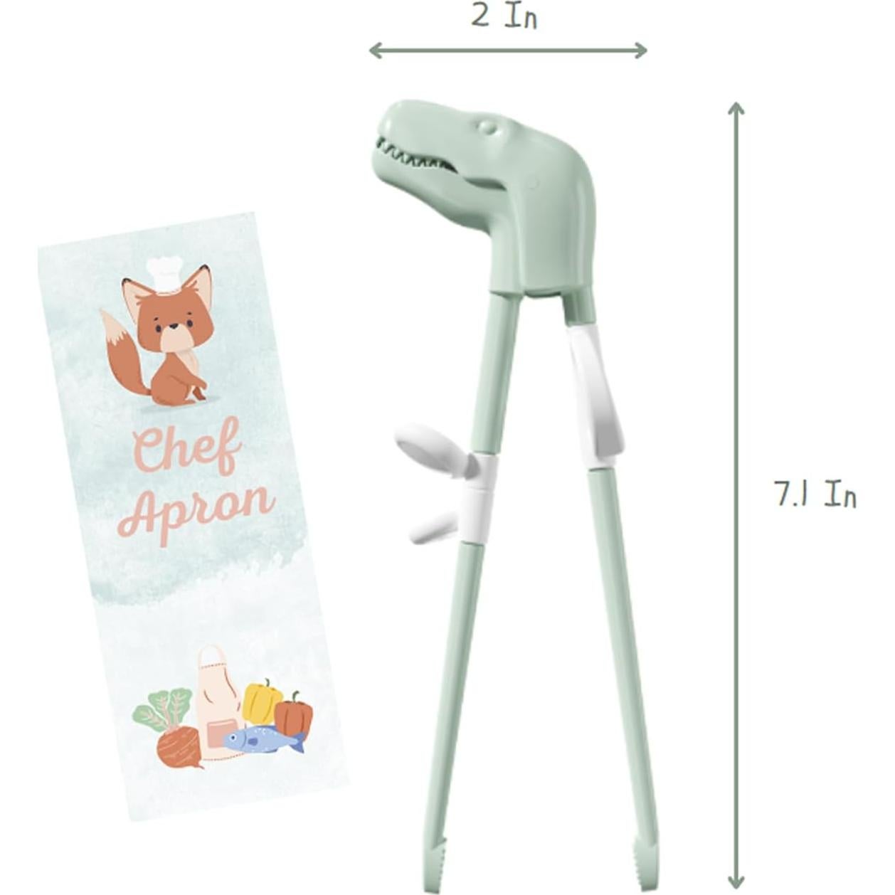 Palillos de Entrenamiento Dinosaurio para Niños - Set 3 Colores