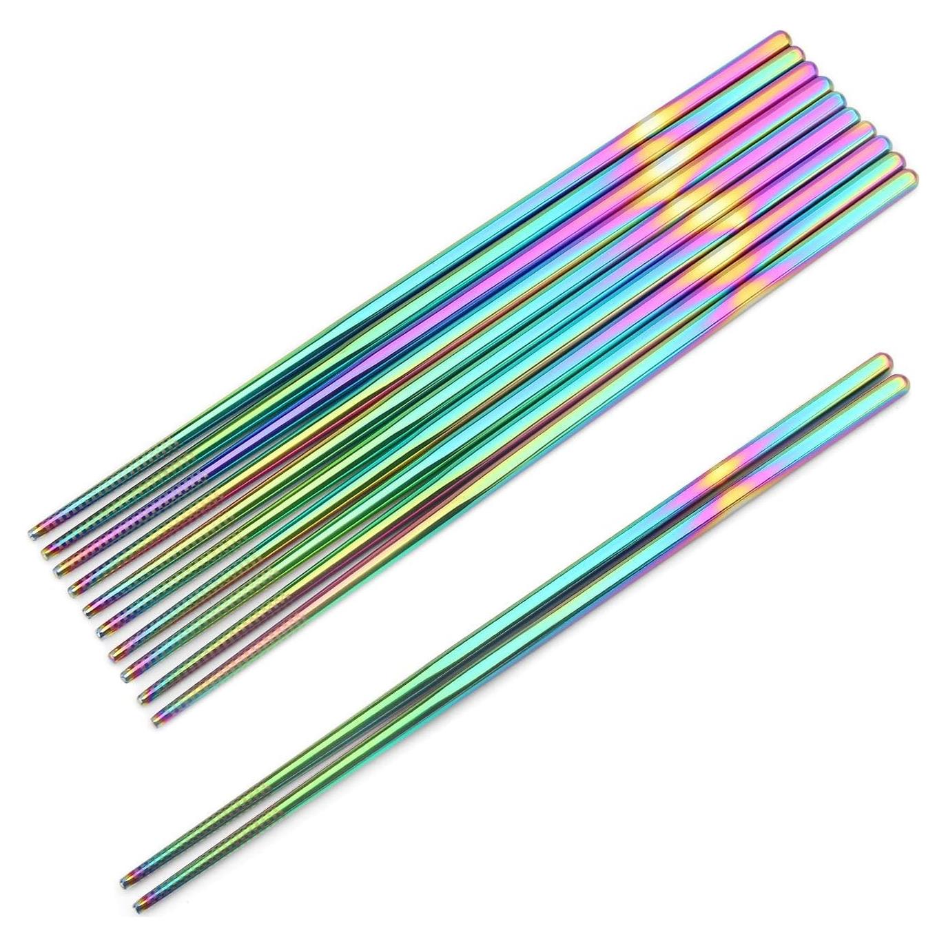 Juego de Palillos SHARECOOK Acero Inoxidable 18/10 5 Pares