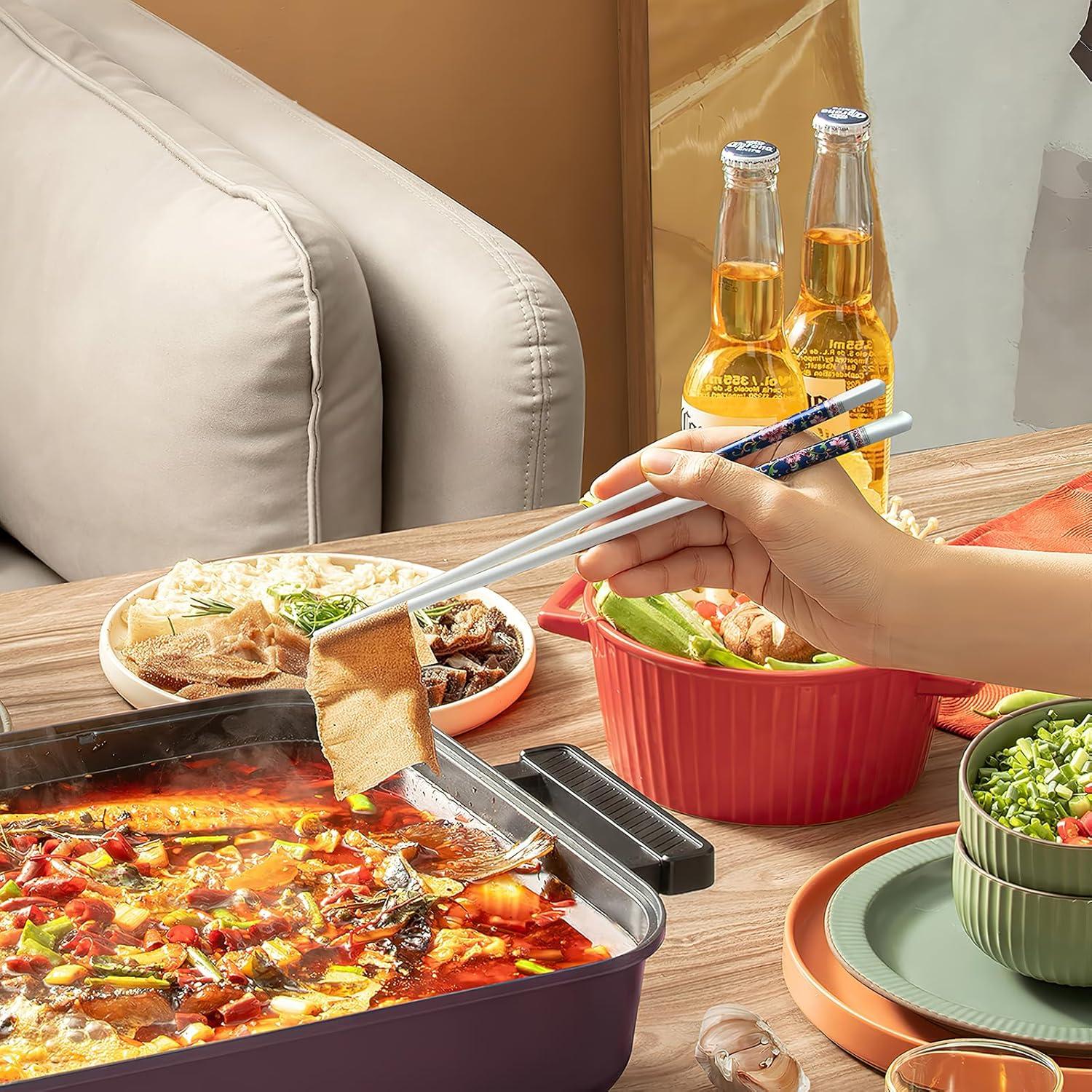 Palillos Reutilizables IQCWOOD Cerámica 24 cm Estilo Clásico