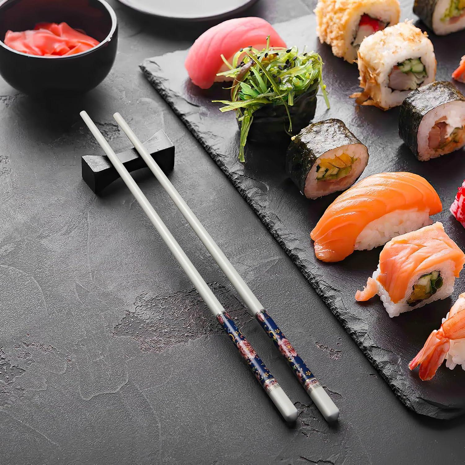 Palillos Reutilizables IQCWOOD Cerámica 24 cm Estilo Clásico