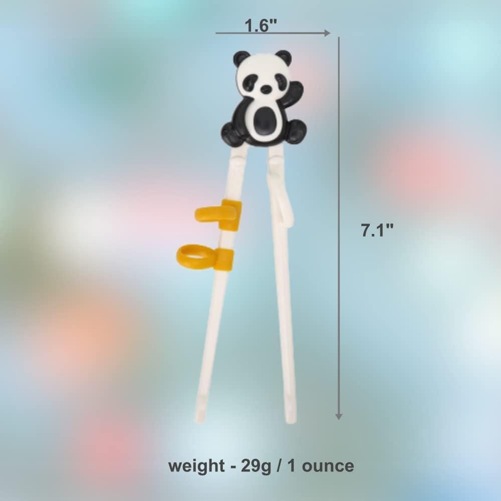 Palillos de Entrenamiento Jawbush Panda para Niños - 3 Pares